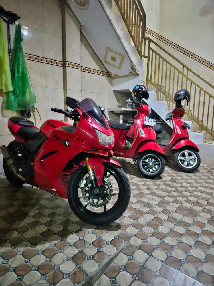 Ninja 250 karbu merah