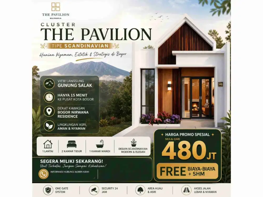Rumah Murah Kota Bogor 1 Lantai All In Free Biaya Biaya