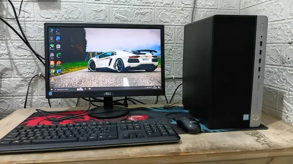 Komputer Lengkap HP Prodesk Core i5 Office Siap Pakai