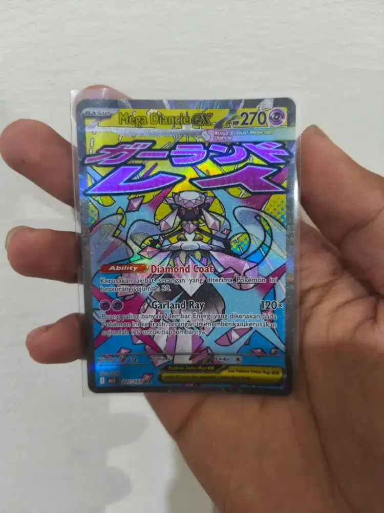 Mega Diancie MA Set Evolusi Mega Impian ex MA3 227/193 Kartu pokemon