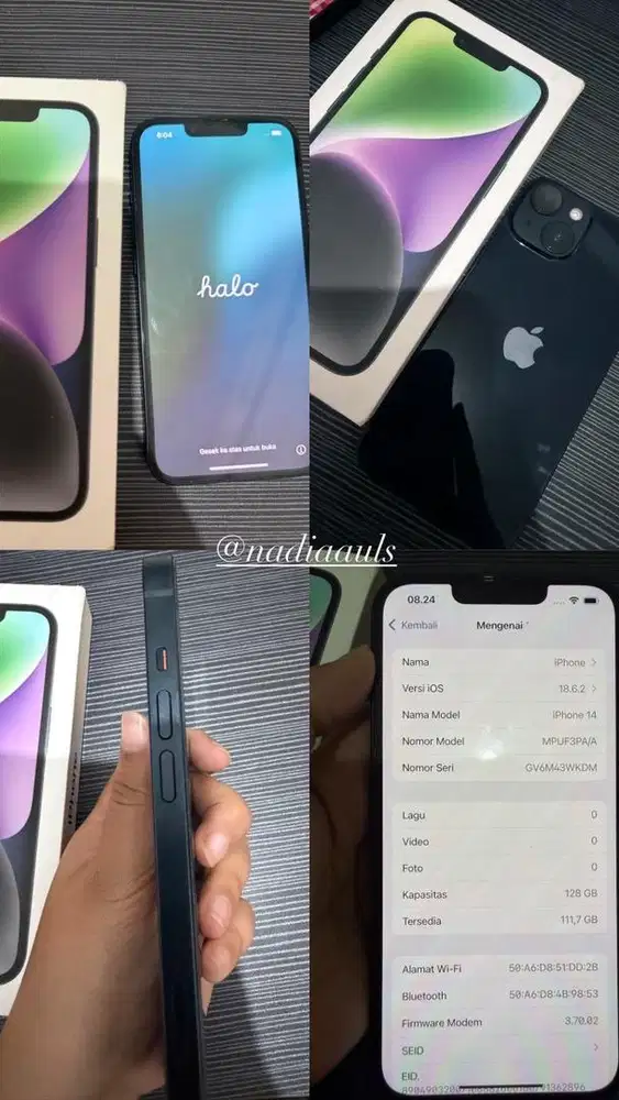 IPHONE 14 128GB MIDNIGHT