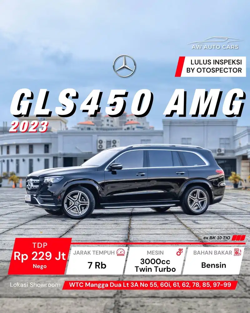 Mercedes Benz GLS450 AMG NIK 2023 Mercy GLS 450 2024 EQBoost 2022