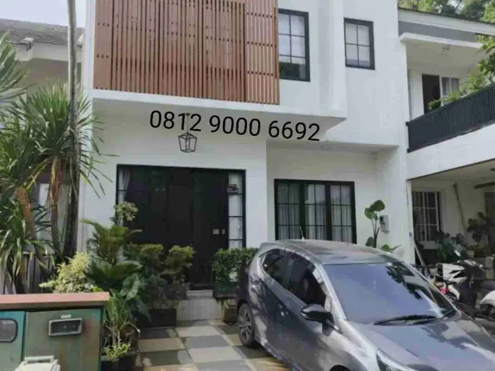 Jual Cepat Rumah Furnished 3 Lantai Neo Catalonia BSD Tangerang nusa loka