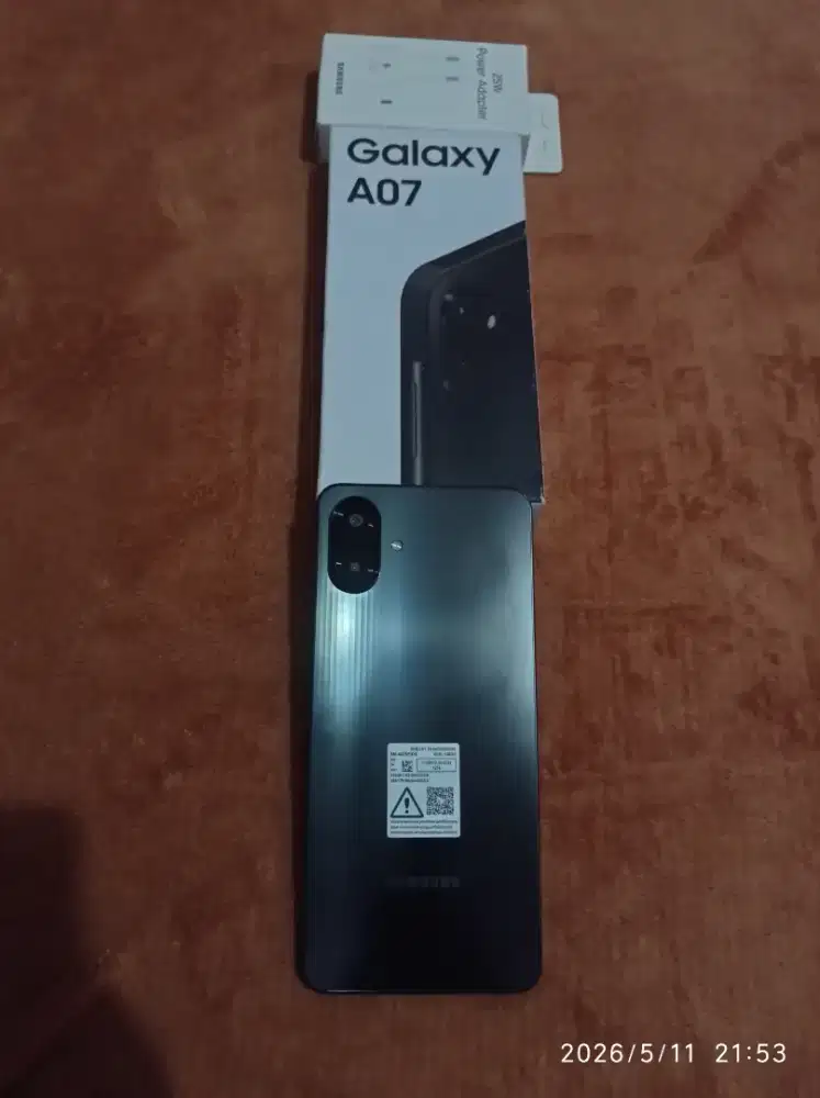 BISMILLAH SAMSUNG A07 RAM 6/128 FULLSET MULUS
