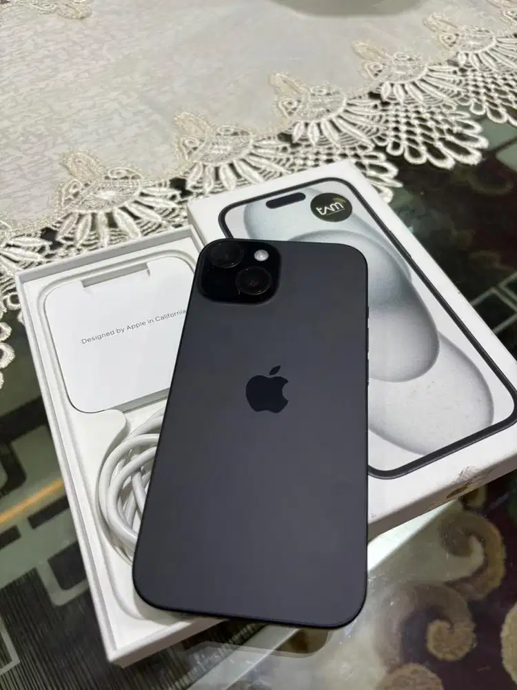 Iphone 15 128GB ex IBOX Black mulus