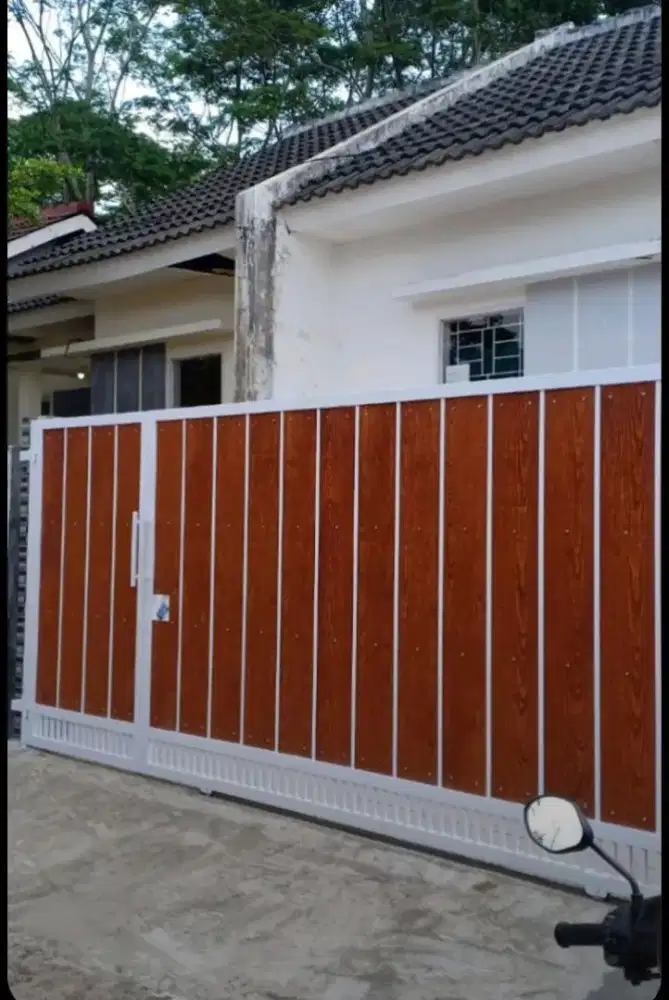 Pagar grc minimalis hollow