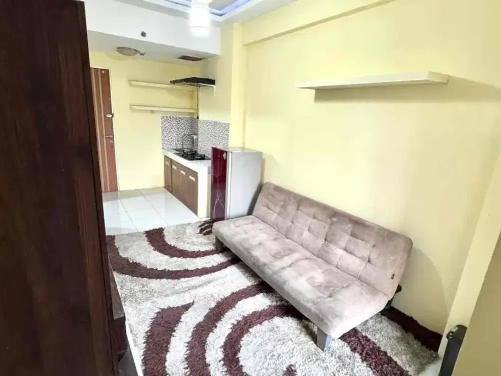 Lantai Rendah 2BR Jadi 1BR Puncak Dharmahusada Luas Siap Huni Dkt Unair,ITS