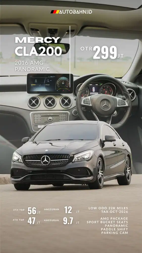 Mercedes Benz CLA200 AMG Panoramic 2016 Warranty! Full Opt x1 320i