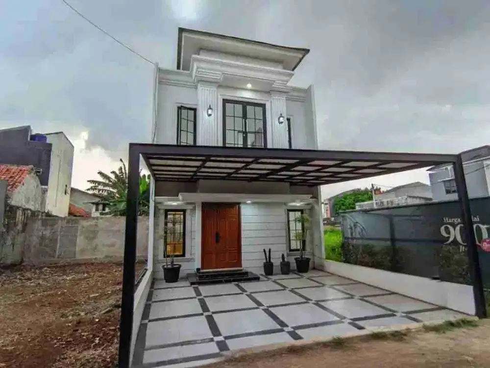 Rumah Mewah Nempel Jaksel akses Diapit 3 pintu Tol (Krukut,Kukusan,Limo)