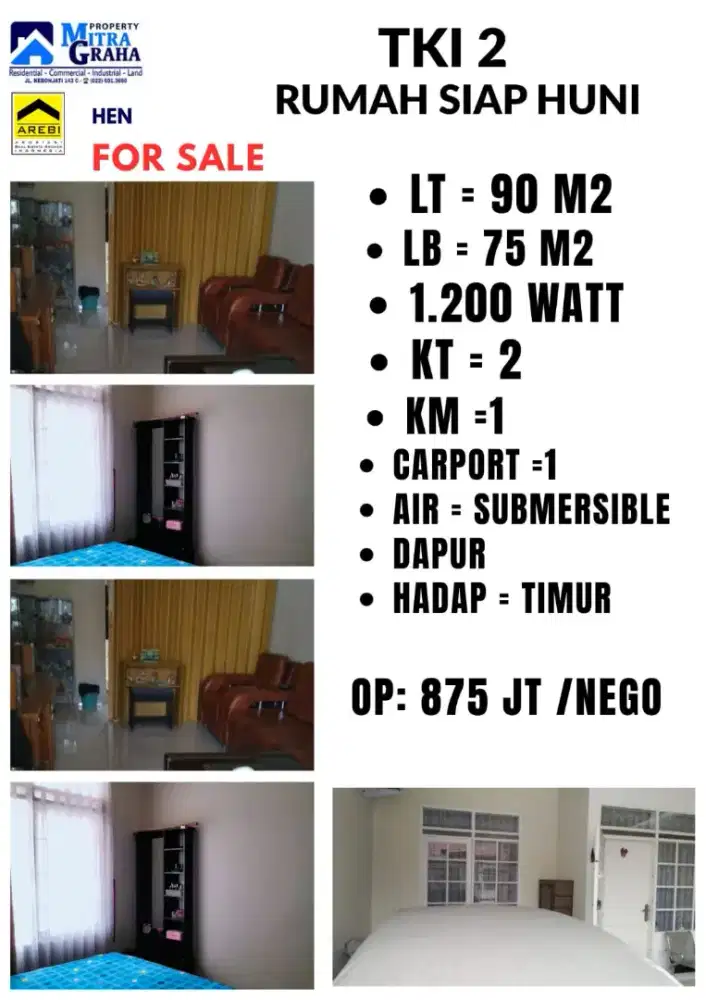 Rumah murah Di Taman kopo indah