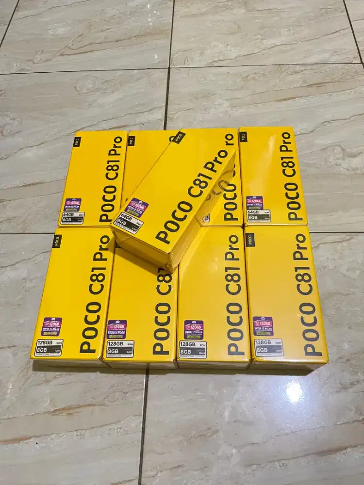 Poco C81 Pro 4+4/64gb 128gb New Segel