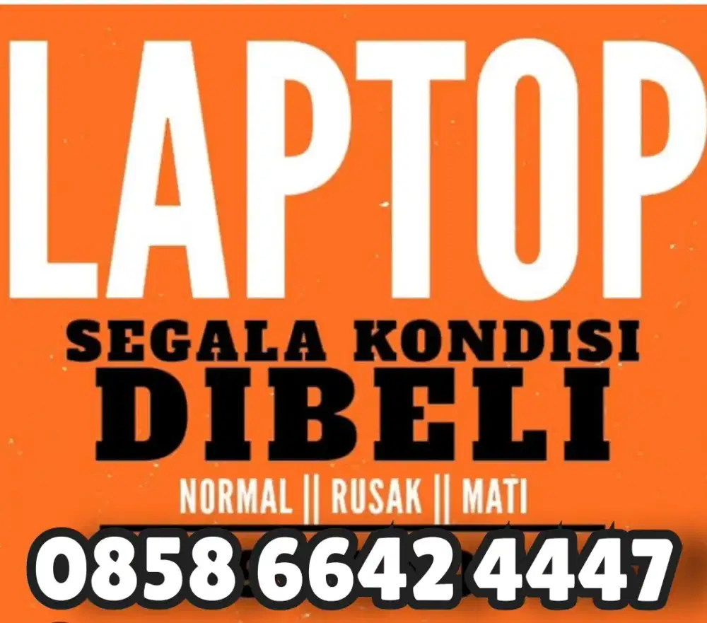 Terima Laptop second