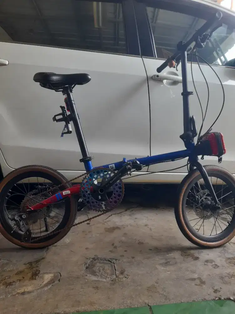 Sepeda lipat element troy