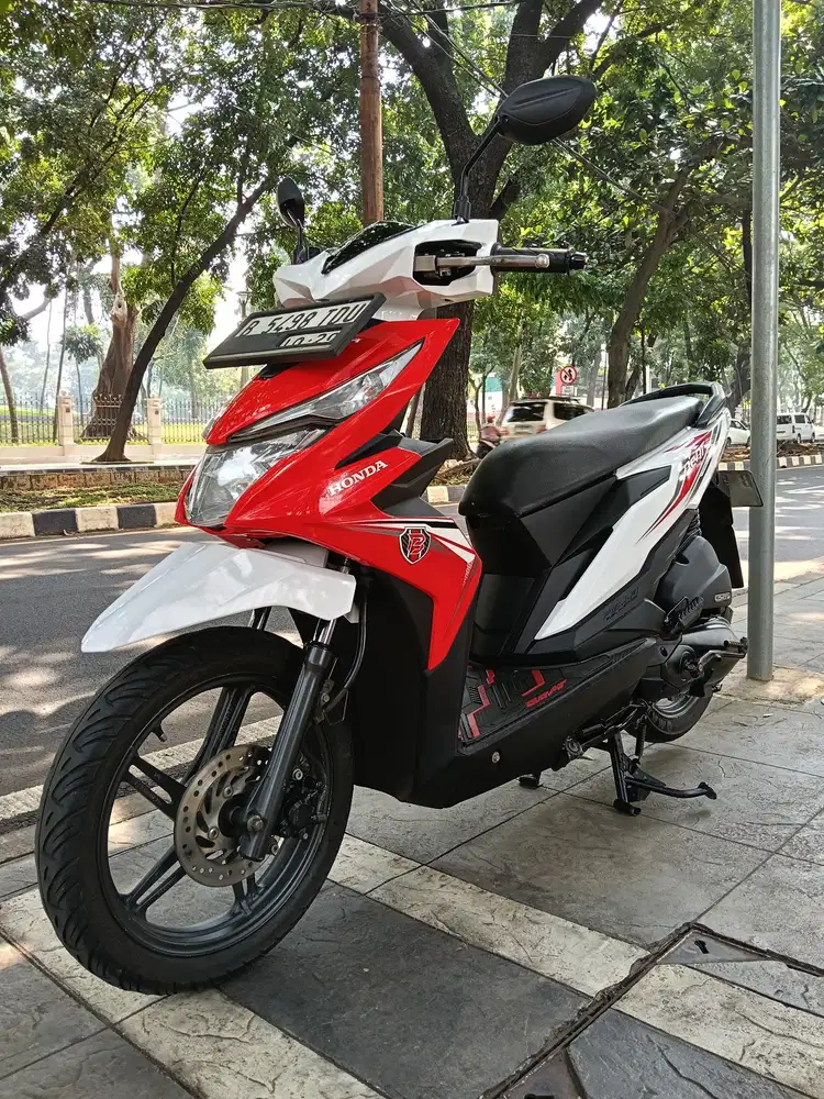 DIJUAL CASH HONDA BEAT ECO CBS FI THN 2019 PJK IDUP SIAP PAKAI