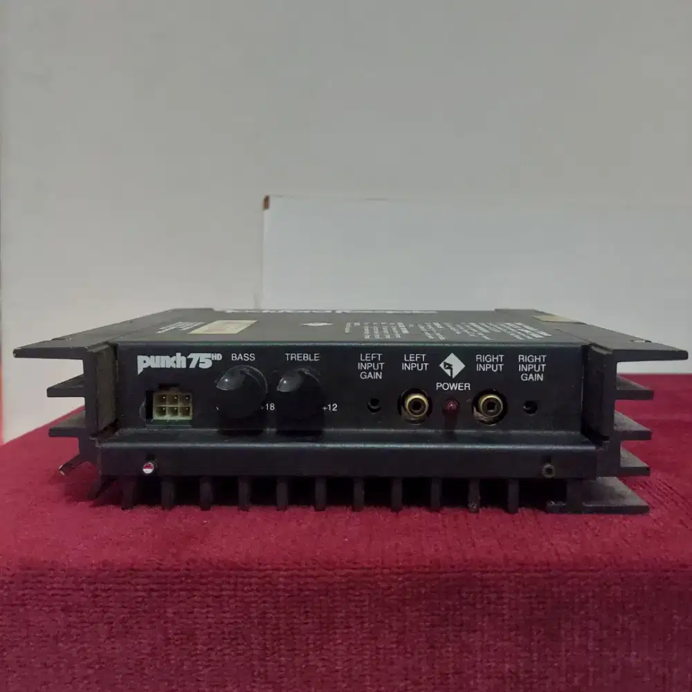 Power Speaker Amplifier Mobil Rockford Fosgate Punch 75 HD - USA