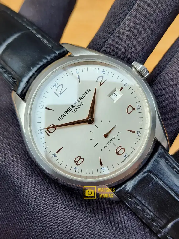 Jam Tangan Original Baume Mercier Clifton Sub Second Automatic Swiss