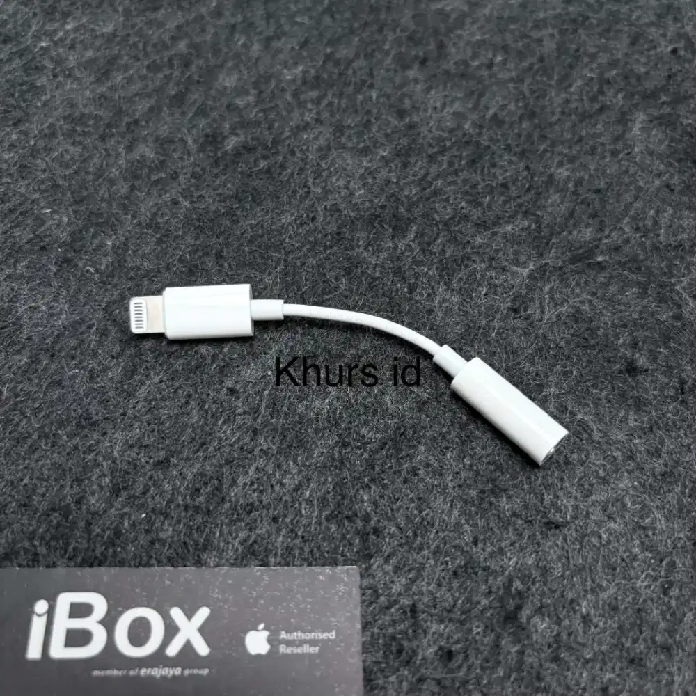converter lightning to jack audio iphone ibox original copotan