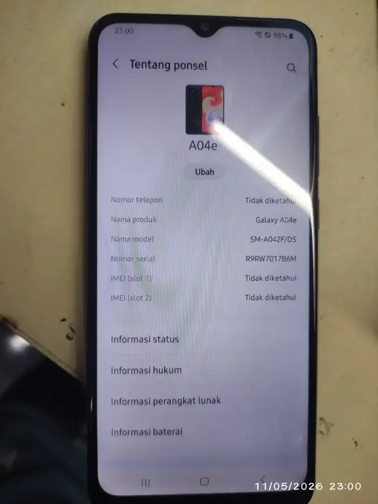 Dijual samsung A04e