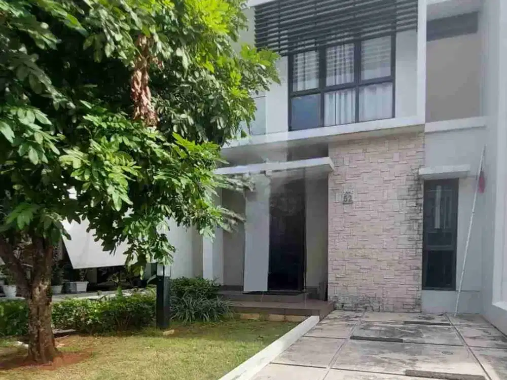 Dijual Rumah Murah 2 lantai Cluster Burgundy di Summarecon Bekasi