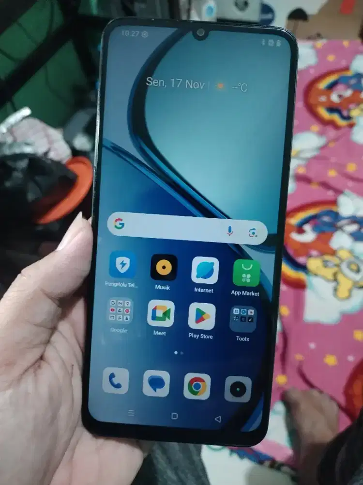 Realme note 60x ram 4+8/64 normal