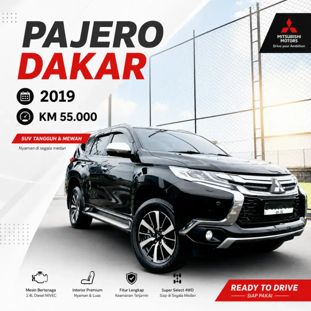 MITSUBISHI PAJERO SPORT DAKAR 2.4 2020
