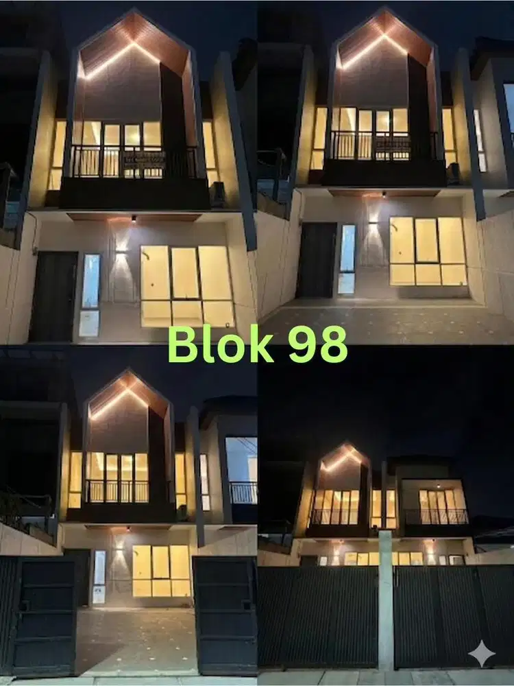 Dijual Rumah Baru SHM 2Lt. KT. 3+1 KM. 3+1