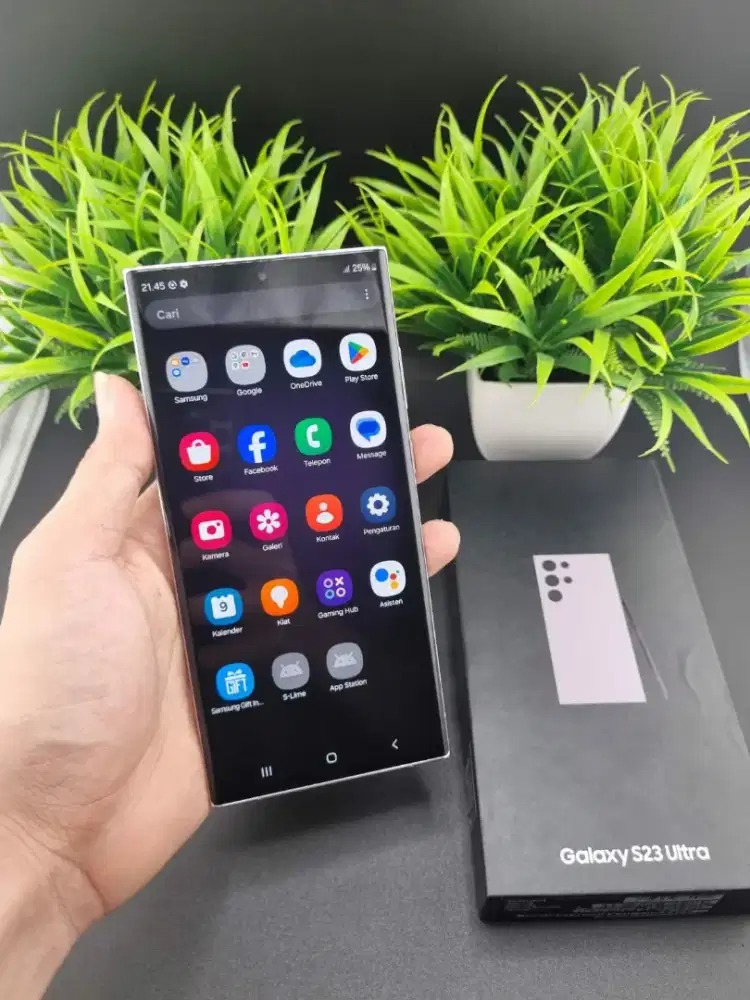 SAMSUNG S23 ULTRA 5G RAM 12/256 GB SEIN NORMAL FULLSHET ORIGINAL