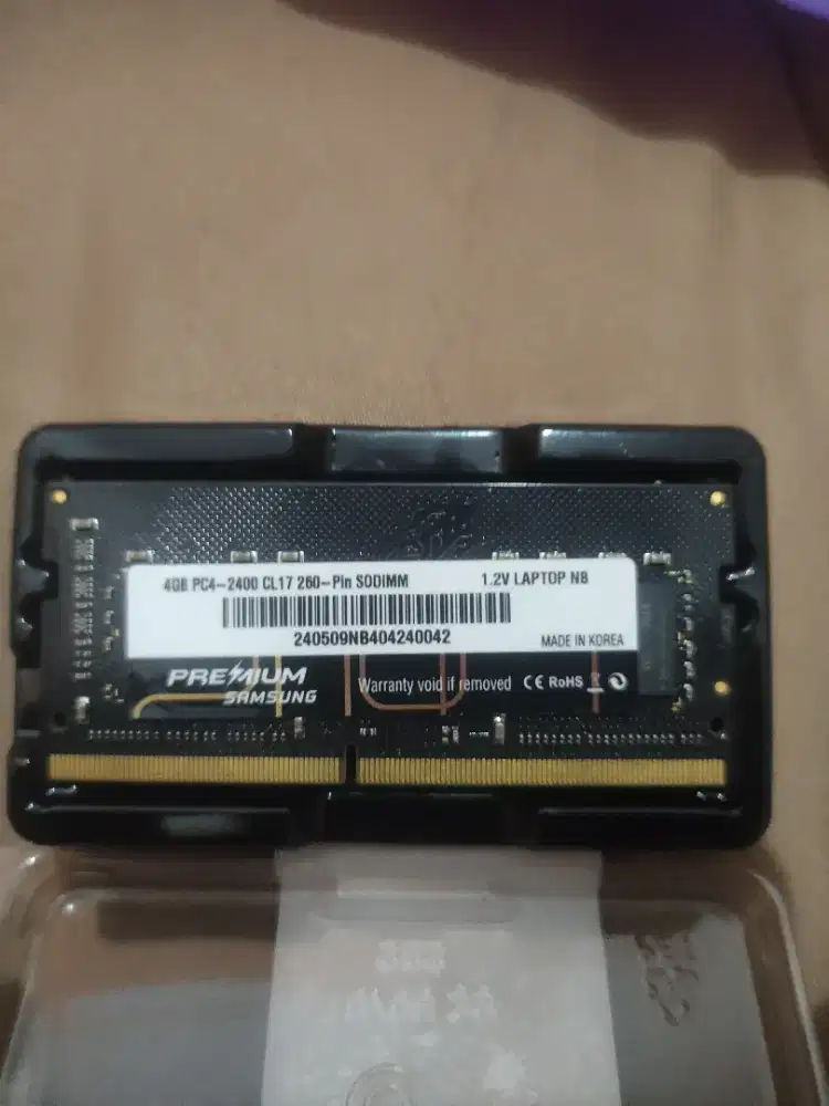 Ram laptop 4gb ddr4