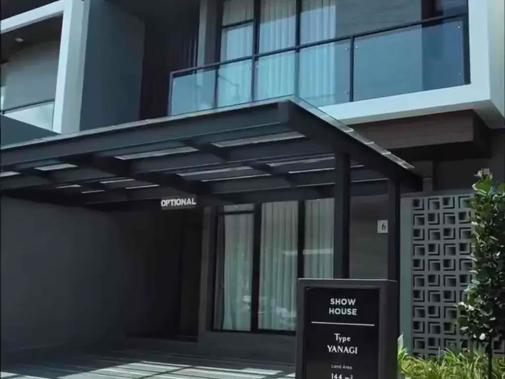 DIJUAL RUMAH 8x18M DESAIN JEPANG CLUSTER MORIZEN SUMMARECON MUTIARA MAKASSAR