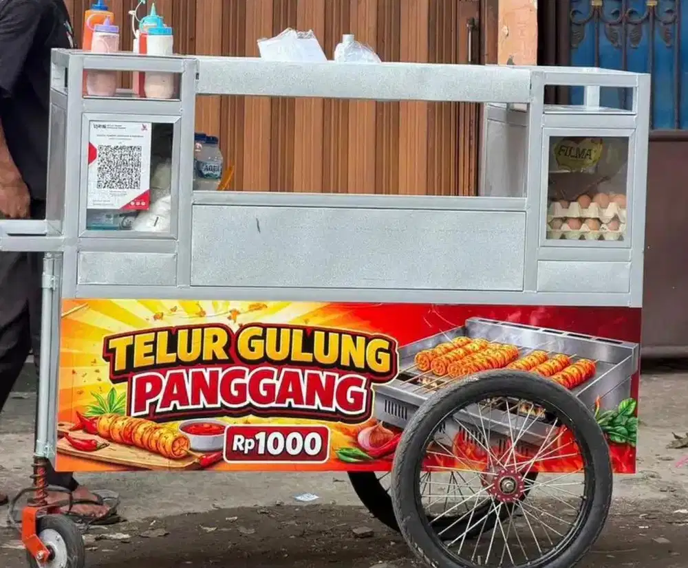 LOWONGAN PEKERJA TELUR GULUNG PANGGANG (KELILING / MANGKAL)