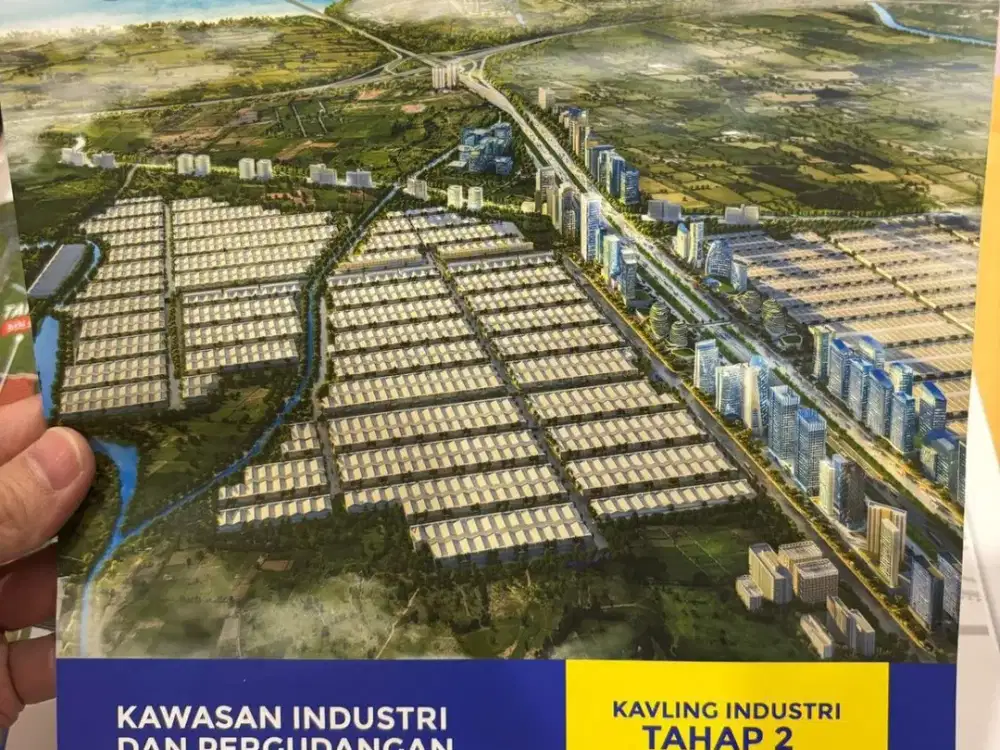 Disewakn dan Dijual Kavling Pergudangan Exclusif Laksana Business Park