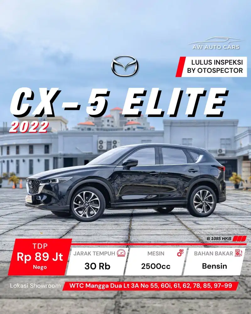 Mazda CX-5 Elite NIK 2022 Facelift CX5 Kuro 2023 Edition 2024 AWD