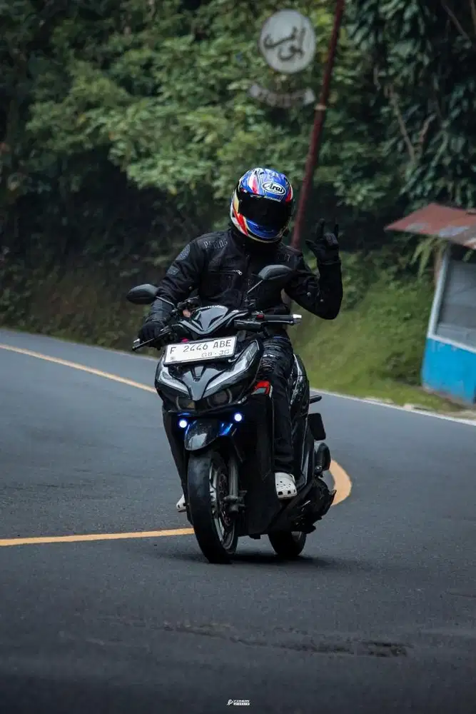 VARIO 125 NEW LED Modifikasi Touring