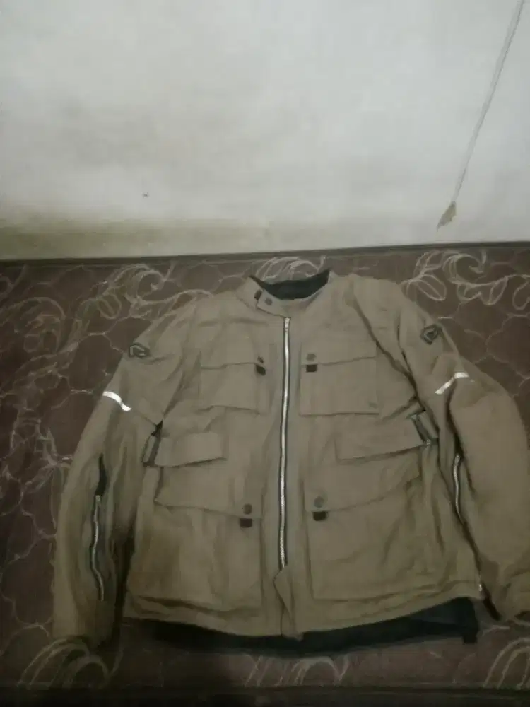 Jaket motor contin made in indonesia