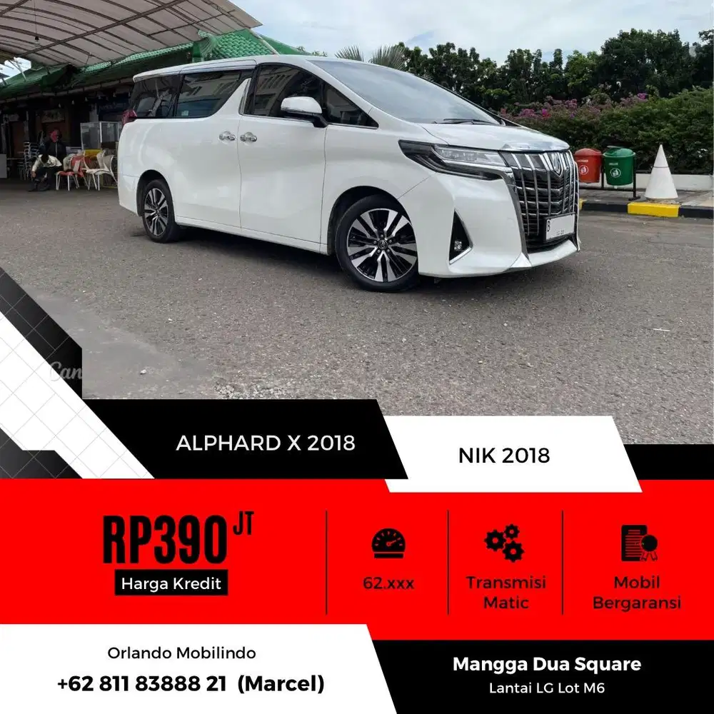Toyota Alphard X 2.5 2018/2019