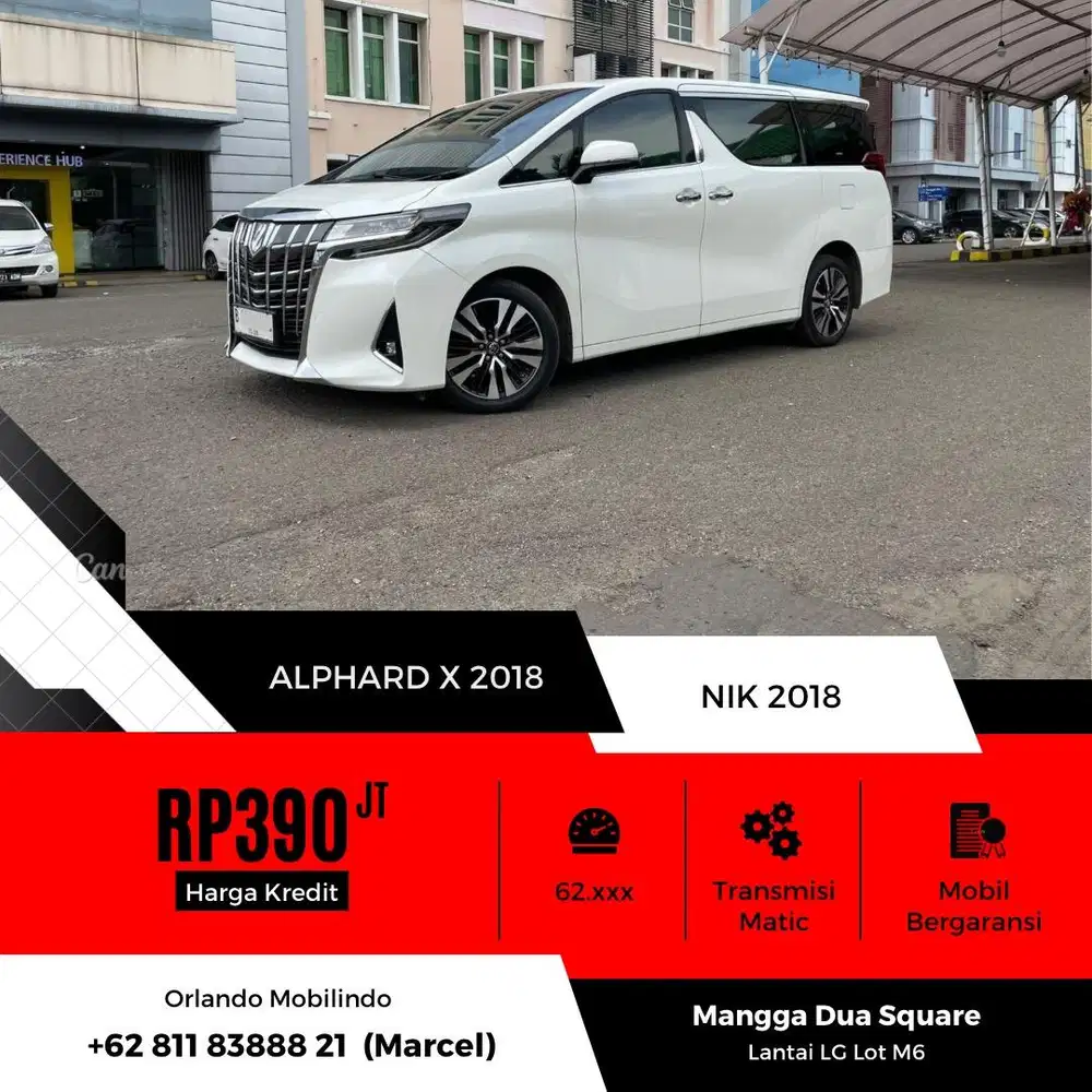 Toyota Alphard X 2.5 2018/2019