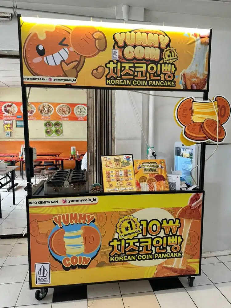 Oper Franchise Yummy Coin Cheese Pancake