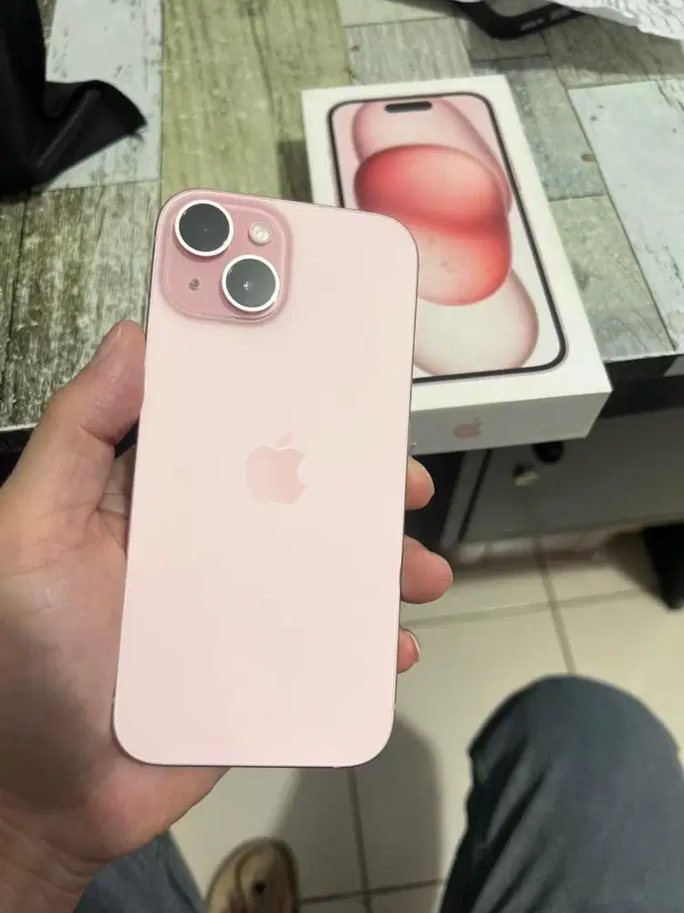 Iphone 15 256 ibox istimewah fullset original harga net aja