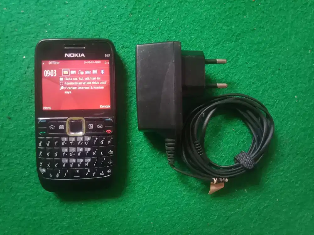 Nokia E63 jadul legend masih ori siap pakai.