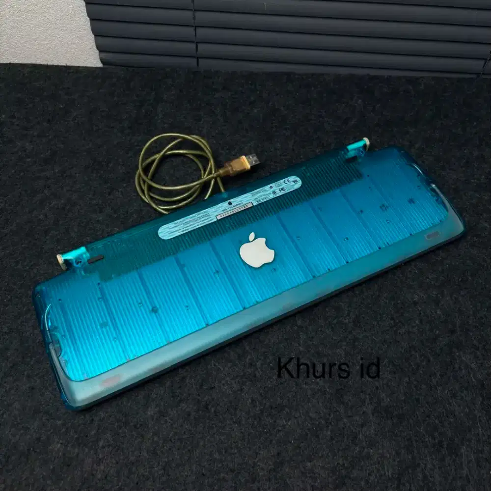 Apple usb keyboard blueberry 1998 - rare collection