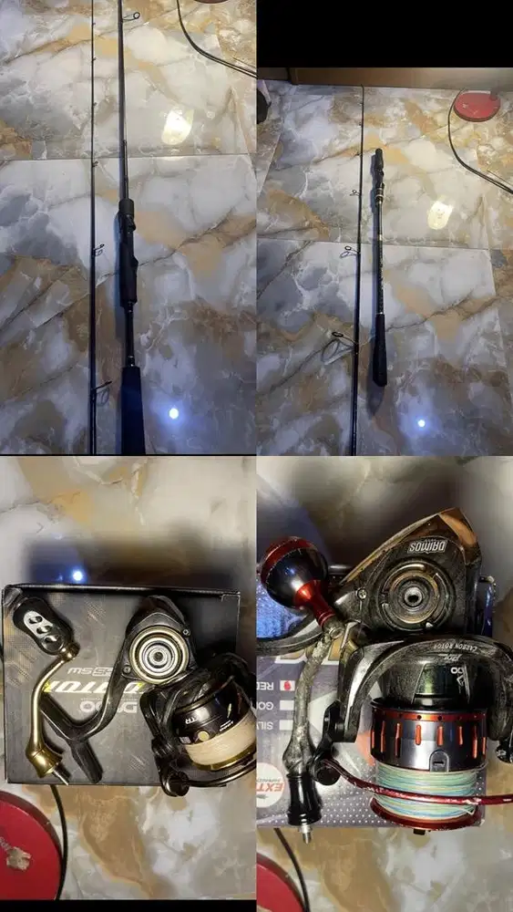 JUAL ALAT PANCING 2 SET NEGO SANTAI SIAP REKBER