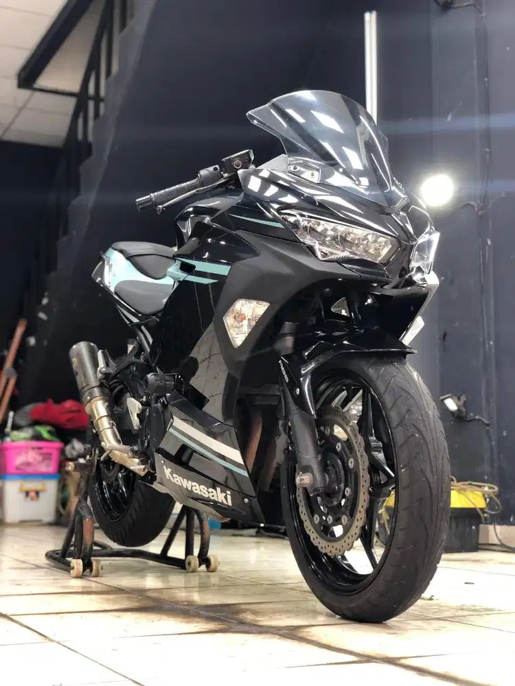 Kawasaki Ninja 250 ABS MDP SE Keyless Biru telur asin  - 2021