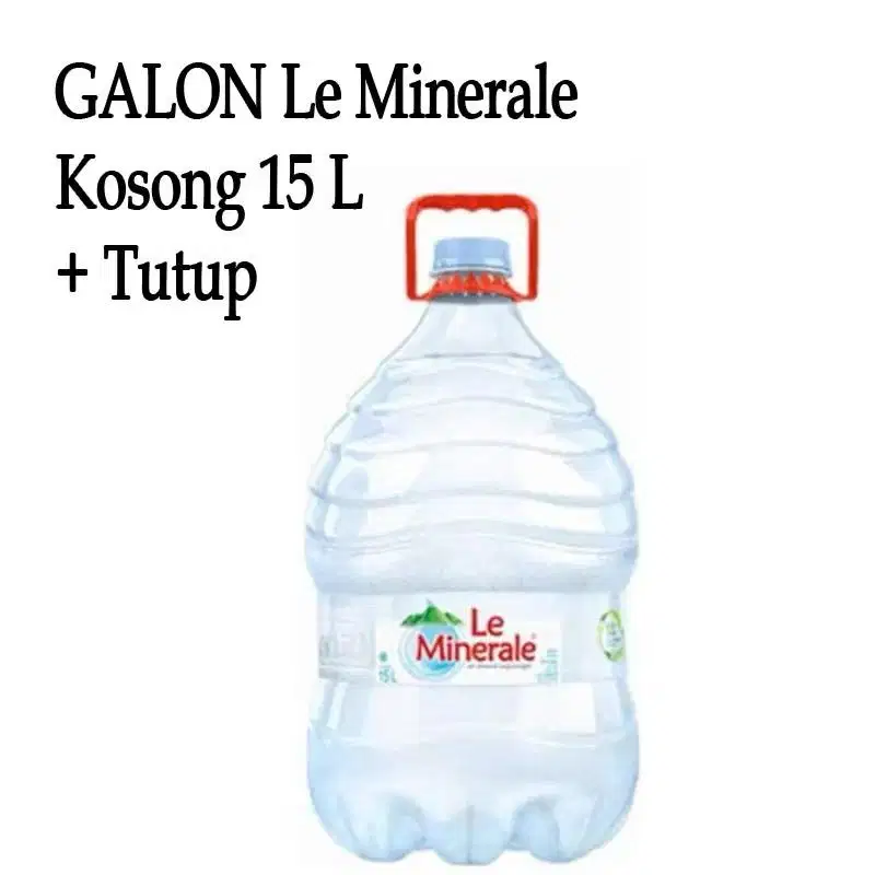 Galon Le Minerale 15L Kosong