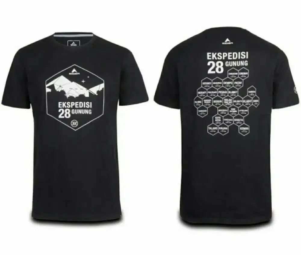 Kaos Eiger Ekspedisi 28 Gunung Size M & Cargo Pendek Selfless Size M