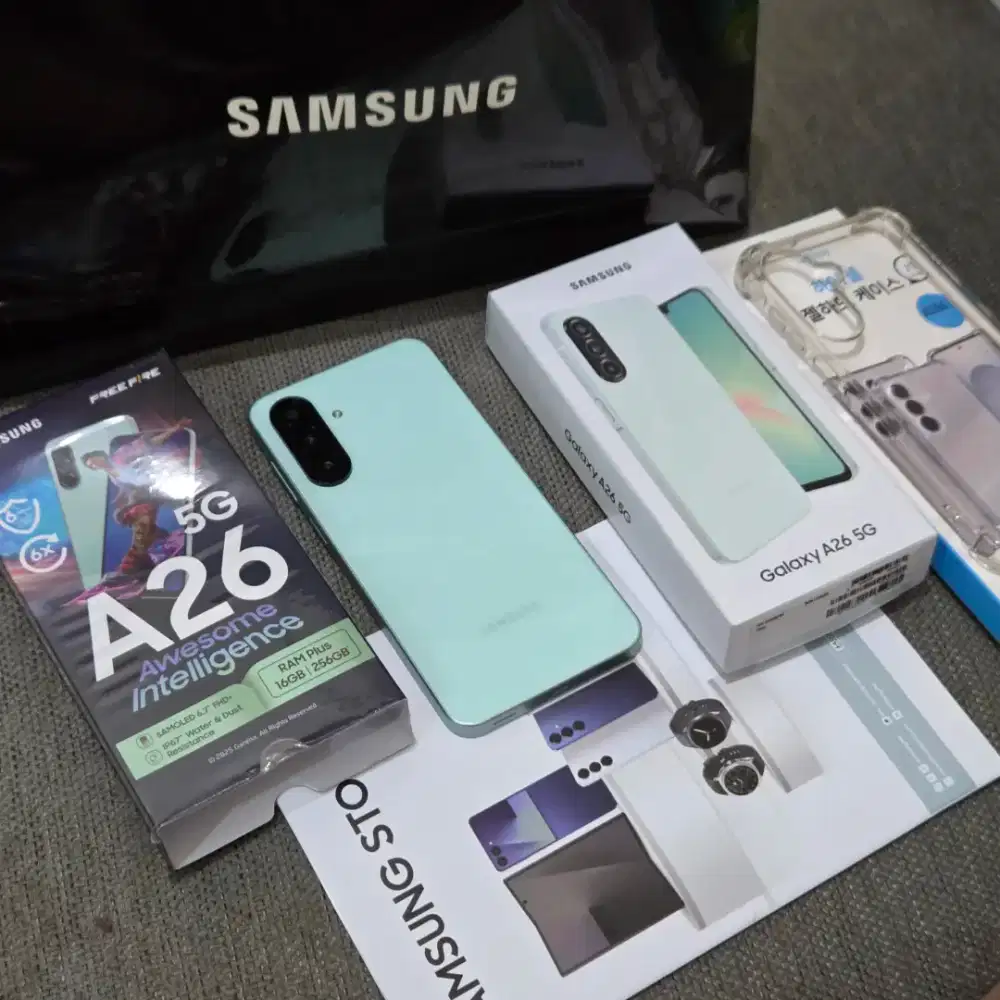 Samsung A26 5G 256GB Mint SEIN Fullset Seperti Baru Banyak Bonus