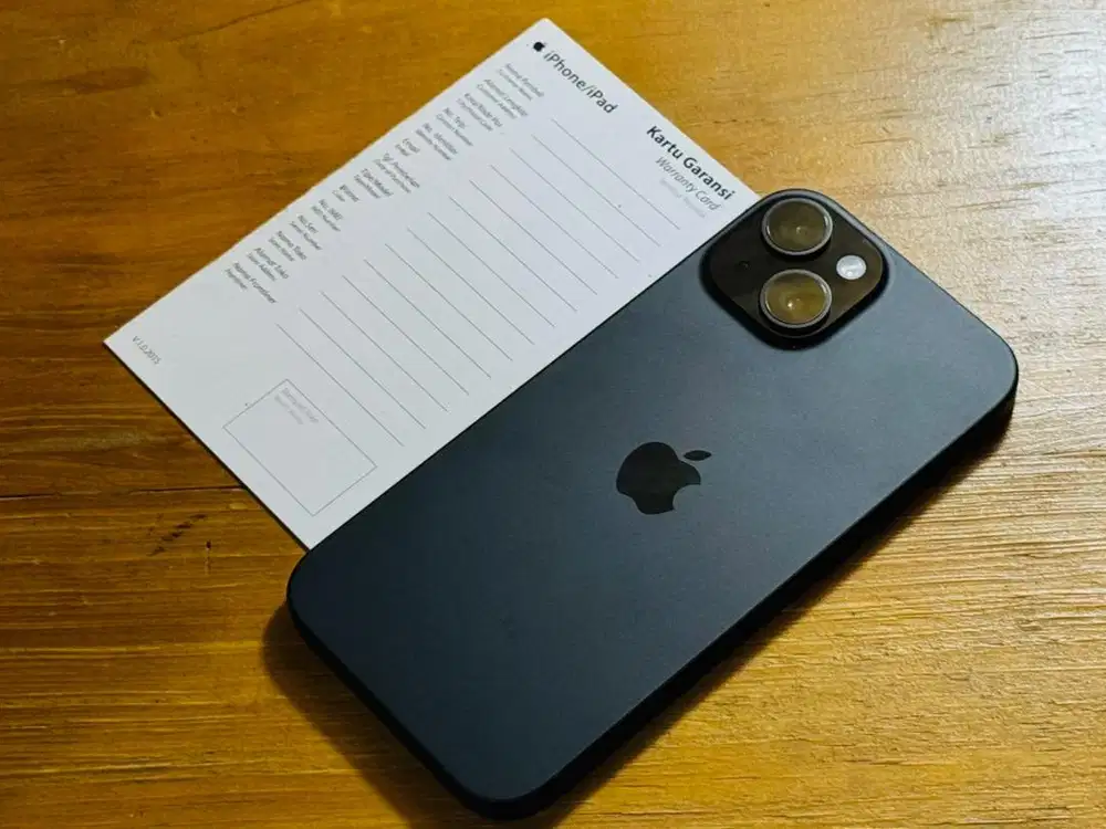 iPhone 15 128GB iBox BH98% Garansi Desember 2026