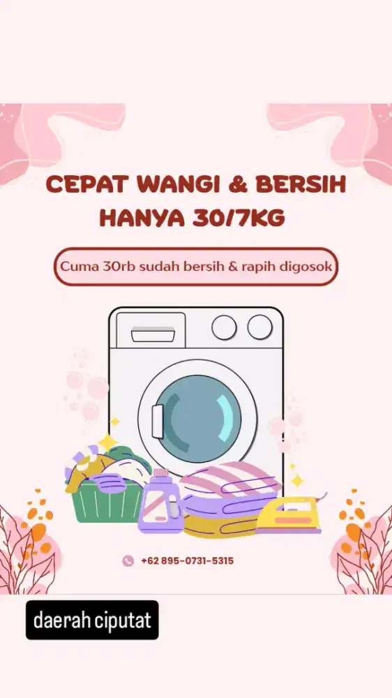 JASA LONDRY 30K/7KG