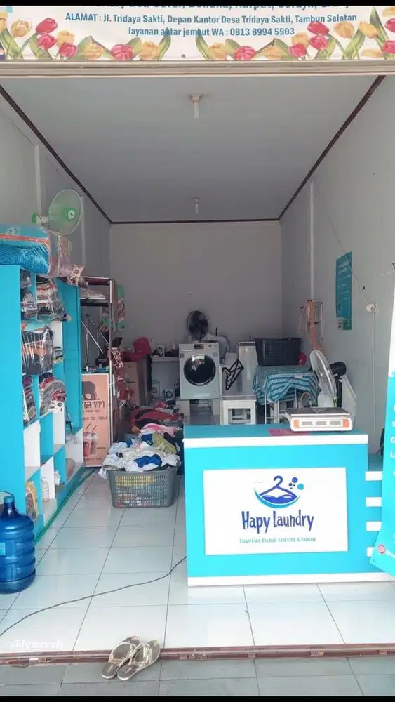 JUAL USAHA BEKAS LAUNDRY BISA DINEGO