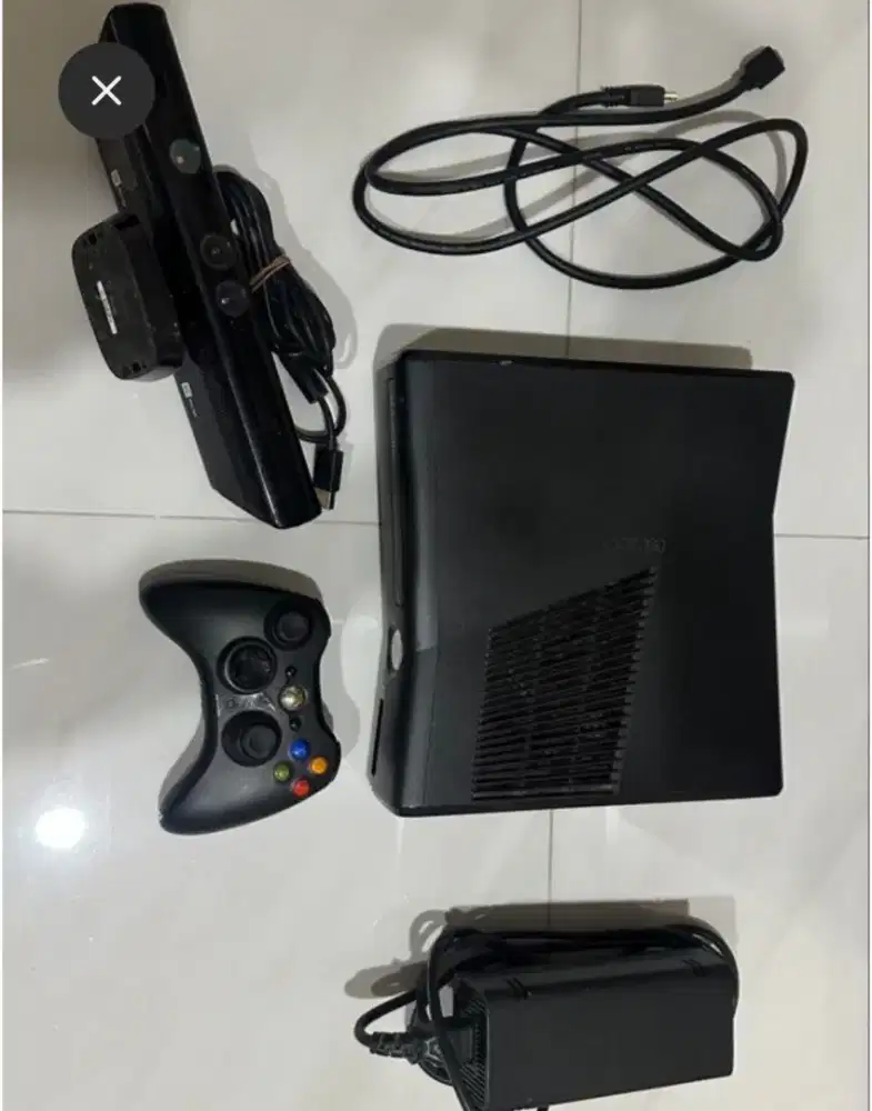 Xbox Slim 360 RGH full game + kinect