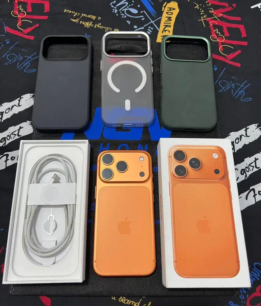 IPHONE 17 PRO 256GB RESMI IBOX FULL ORI BH 99%